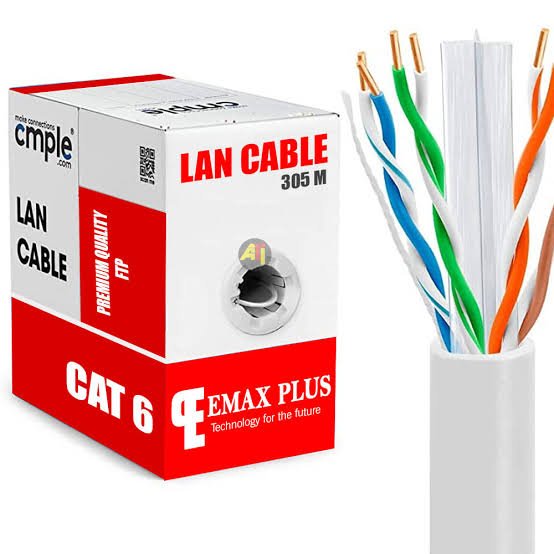 Touret De Câble Réseau RJ45 FTP Catégorie 6 – 305m – 2026